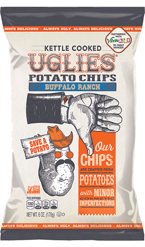 Dieffenbach's Potato Chips! Uglies Buffalo Ranch